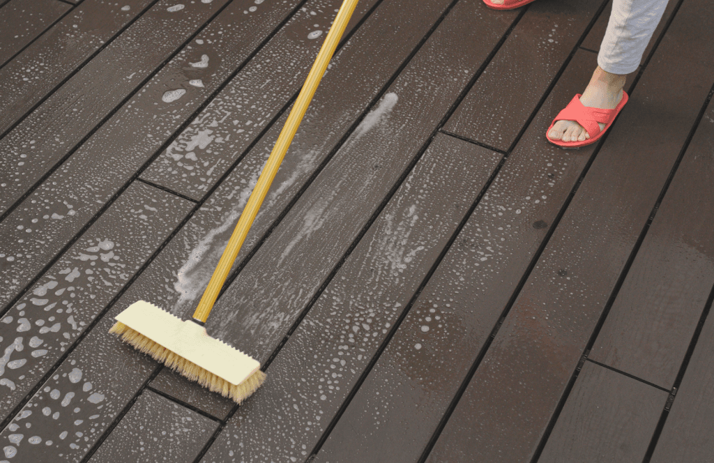 6 Stubborn Deck Stains That Can Vanish with Pressure Washing 13 pressure washing is a must to remove deck stains