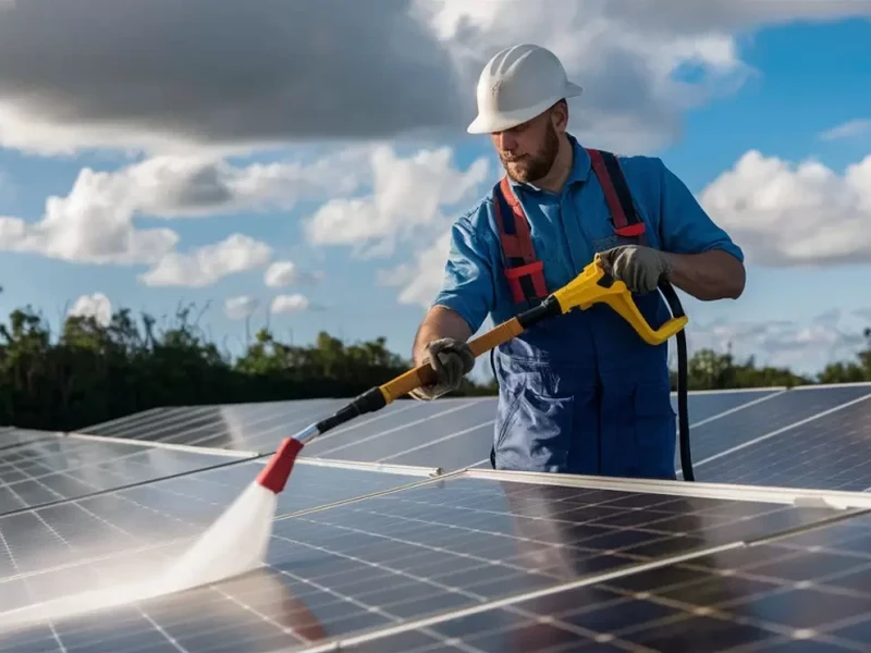 Solar Panel Cleaning